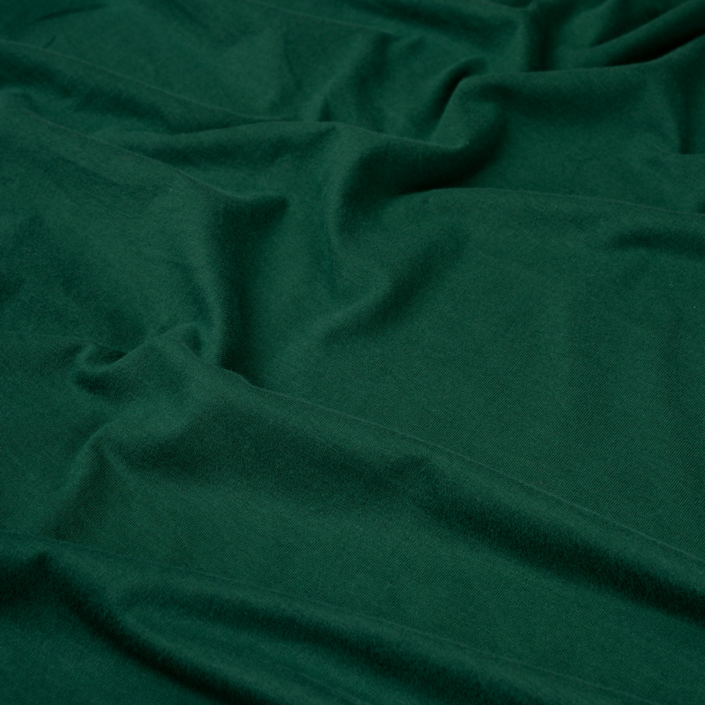 Кулирная гладь карбон, 100% хлопок, 170 гр/м2, т.зелёный (11428)