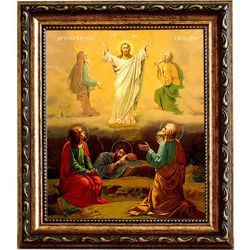 Преображение Господне. Икона на холсте.