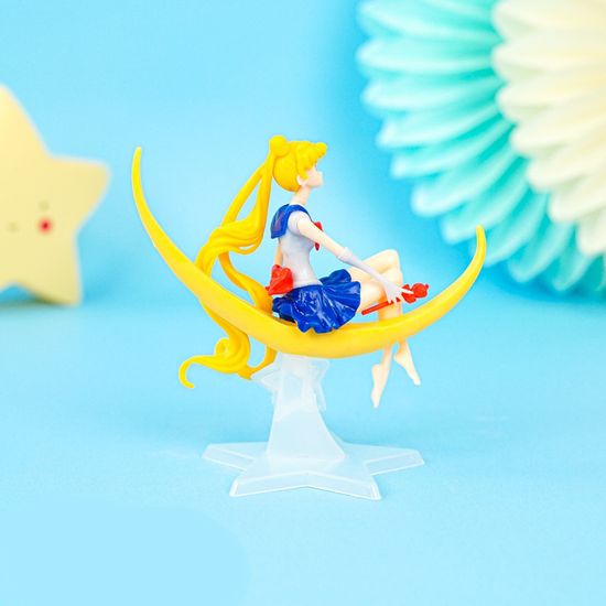 Фигурка Сейлор Мун, Sailor Moon, на луне, 13,5 см