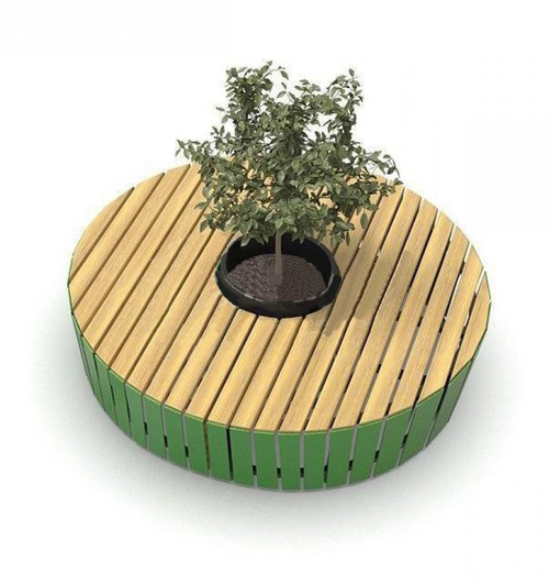 Модульная скамейка Экополис Комби-6