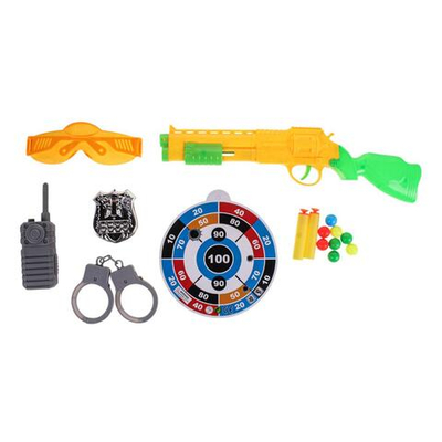 Пистолет с мягк.пулями, пакет 700-21