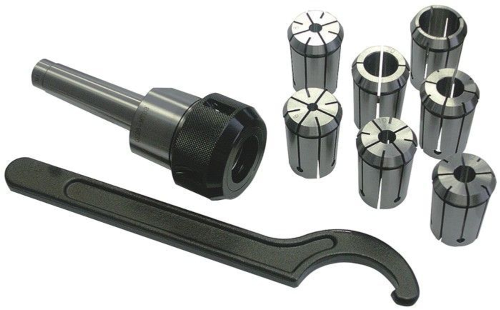 Цанговый патрон MK4 / ER32 + 18 цанг 3-20мм