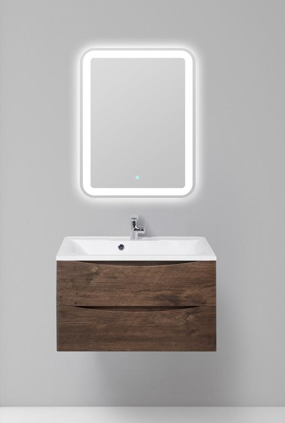 Тумба подвесная под раковину BelBagno MARINO-800-2C-SO-RW-P