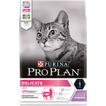 Purina Pro Plan Delicate Сухой корм для кошек с чувствительным пищеварением с индейкой 3 кг