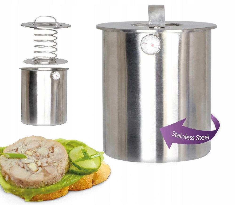 Ветчинница большая на 2,5 кг мяса с термометром