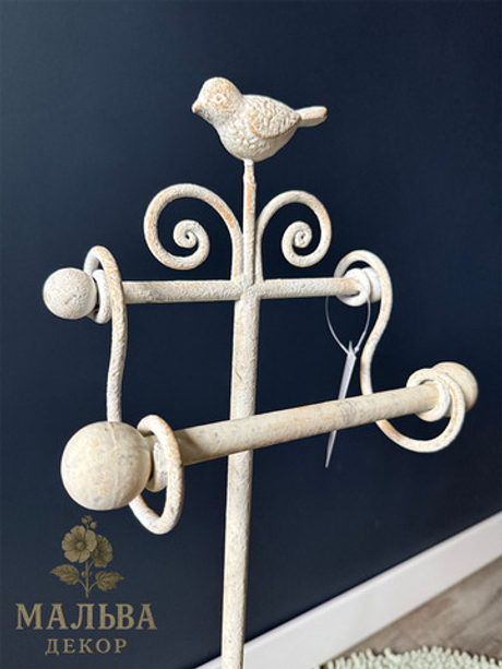 Держатель для туалетной бумаги "Птичка" 22x10x69см