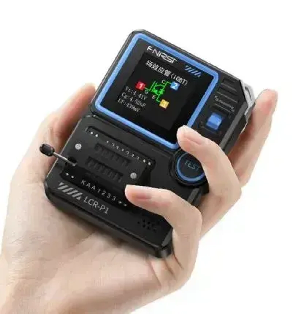 Тестер транзисторов/электронных компонентов FNIRSI LCR-P1