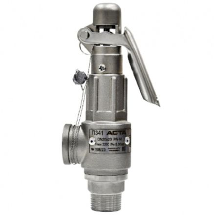 Предохранительные клапаны из нержавеющей стали АСТА П341