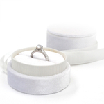 Футляр ювелирный с мягкой плюшевой обтяжкой для витрины.