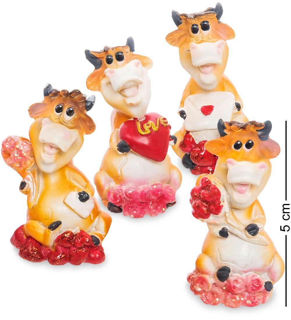 AF-1002 Набор фигурок «Бык» 5 см (в асс. 4шт)