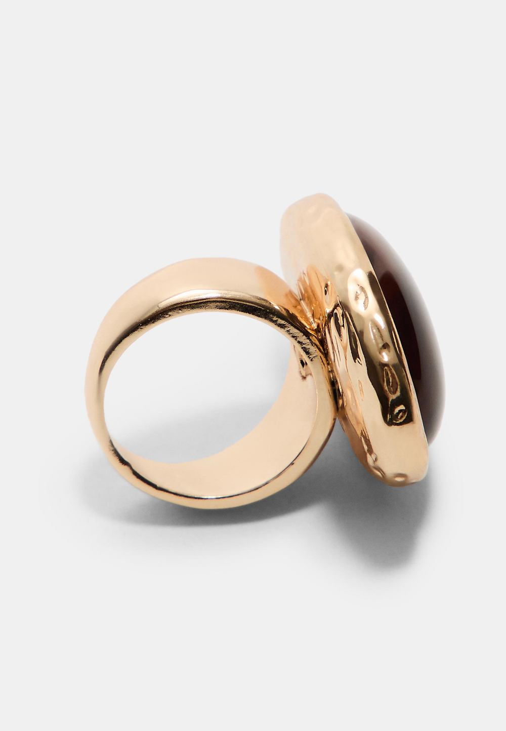 STRADIVARIUS Контрастное кольцо, золотой