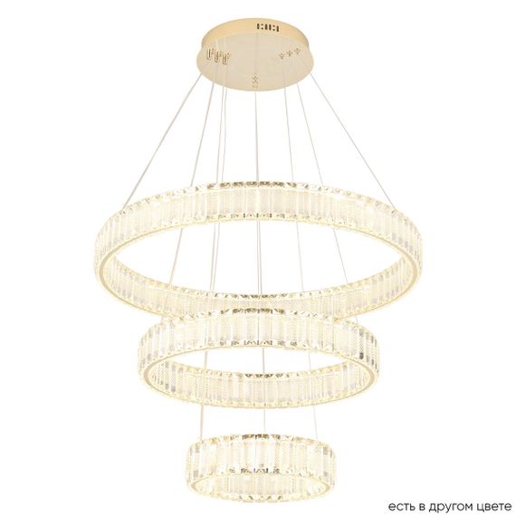 Подвесной светодиодный светильник Crystal Lux Musika SP150W Led Gold