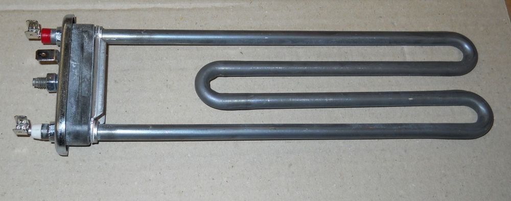 Тэн для стиральной машины Bosch (Бош)/Siemens (Сименс) 2000W -235мм уплотнитель без бортика