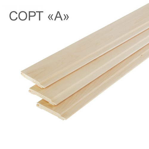 Вагонка ЛИПА 15х88х0.5 м. сорт "А"