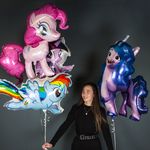 Шар (39''/99 см) Фигура, My Little Pony, Лошадка Иззи, 1 шт.