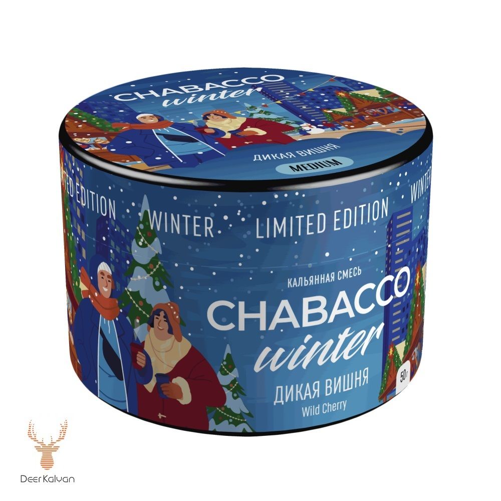 [М] Chabacco &quot;Wild Cherry&quot; (Дикая Вишня) Medium 50 гр.