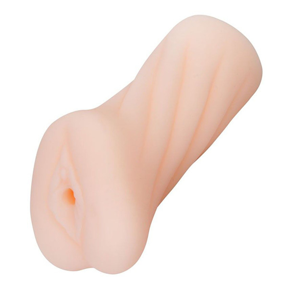 Эластичный компактный мастурбатор-вагина телесного цвета Bior Toys Tokyo Style TS-61006