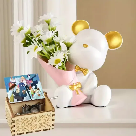 Music box Cute Wooden