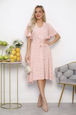 Платье Цветочный сад НЬЮ (розовое) П13709-25М LT Collection