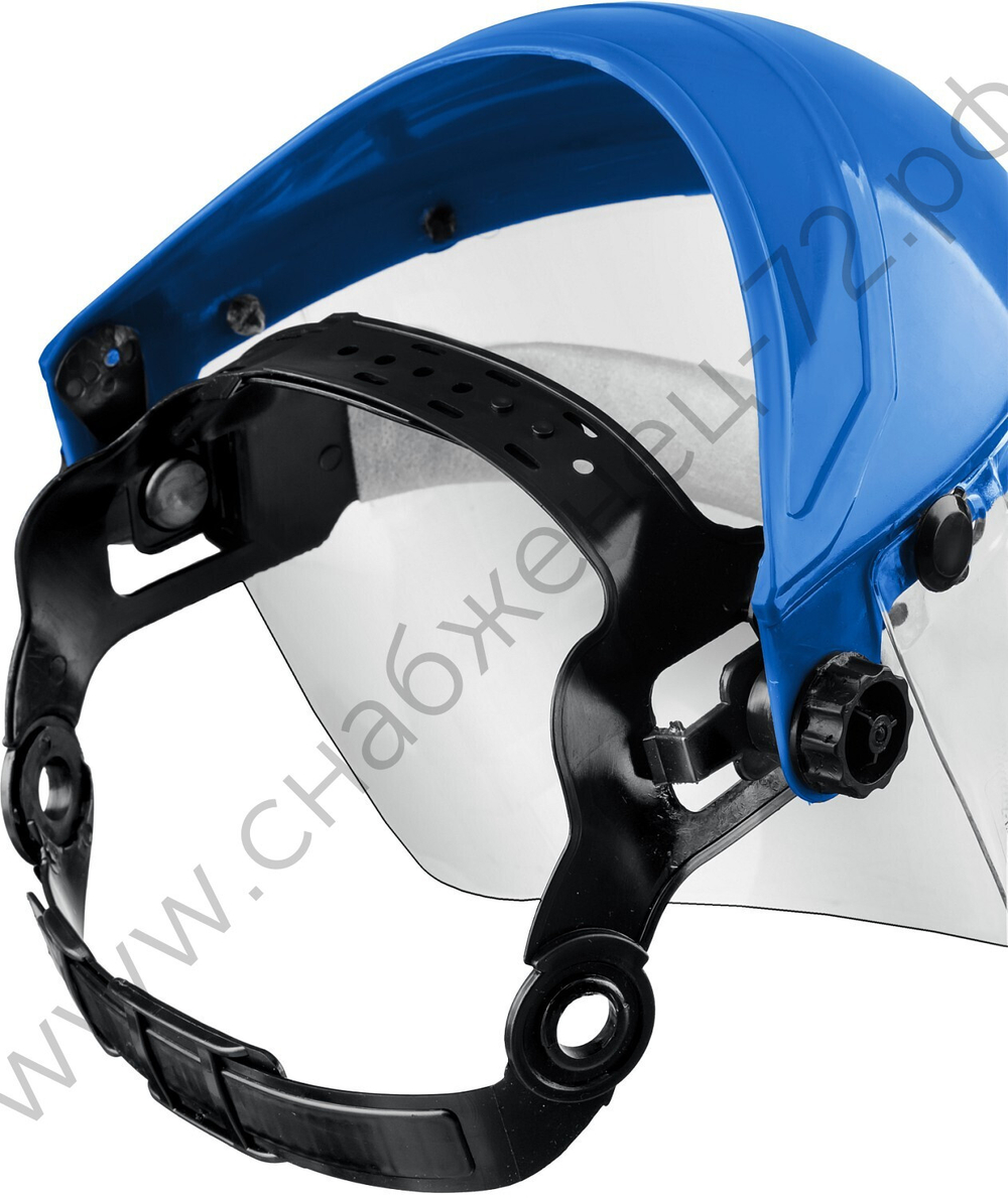 СИБИН экран 200х400мм, поликарбонат 2мм, с рейкой, защитный лицевой щиток (11089)