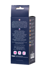 Анальная втулка светящаяся в темноте розовая 12,5 см