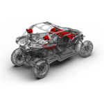 Акустическая система Rockford Fosgate для BRP X3 (STAGE4)