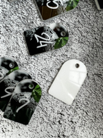 Номерки для гардероба акрил 3х5 см