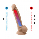 Реалистичный фаллоимитатор с вибрацией и пультом ДУ Model 1 от SILEXD (20* 4,3 см)