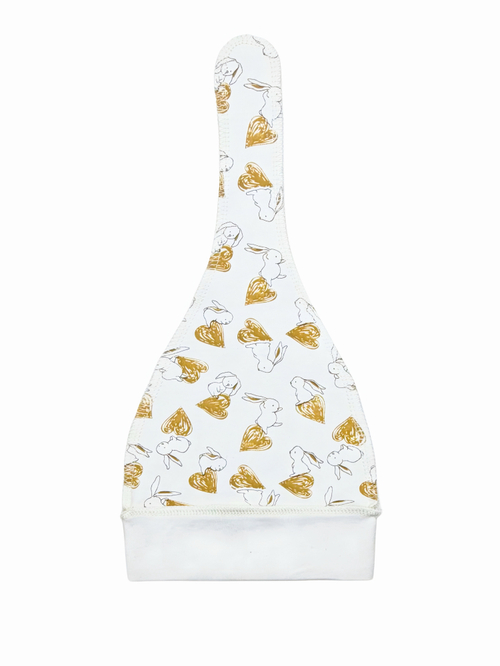 Шапочка-узелок Зайчики