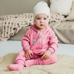 Шапка хлопковая двухслойная "Молоко" 0+