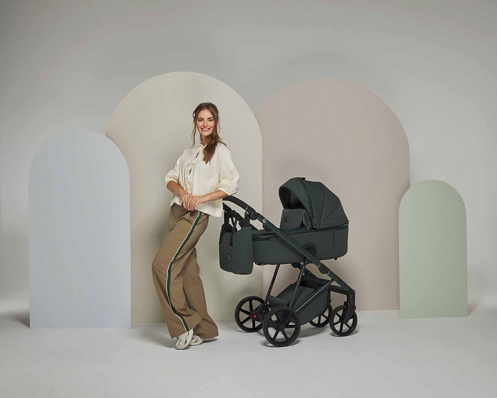 Детская коляска Adamex Delta Natura 3 в 1 DN-12-FOREST