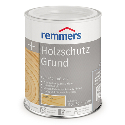 Remmers Holzschutz-Grund — защитная грунтовка-антисептик для древесины