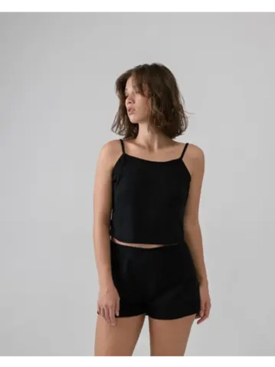 Пижама с шортами и топом хлопковая