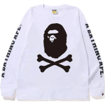 A Bathing Ape A Bathing Ape Bathing Ape Crossbone L S Tee