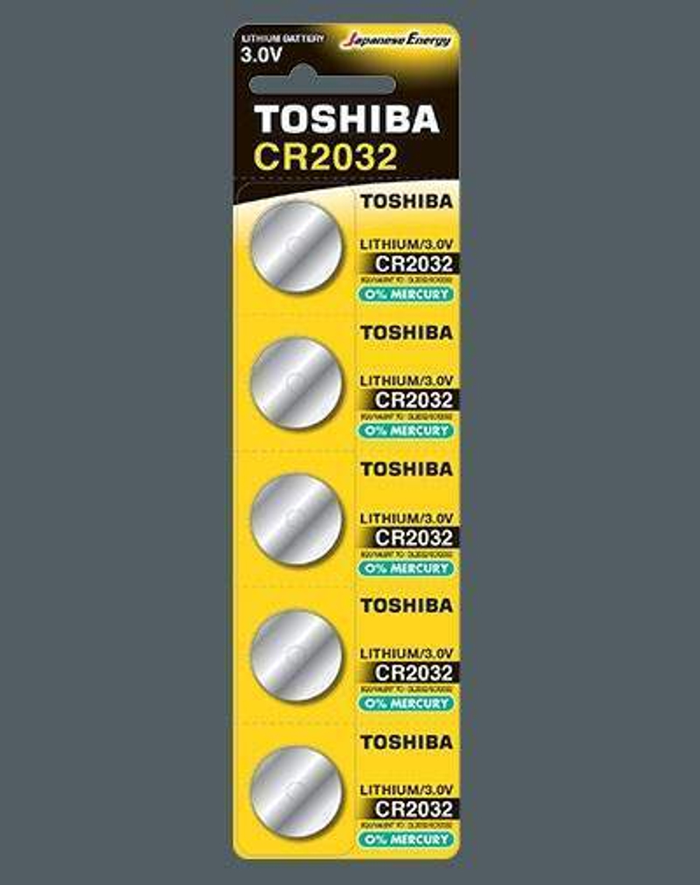 Батарейка Toshiba CR2032/5B