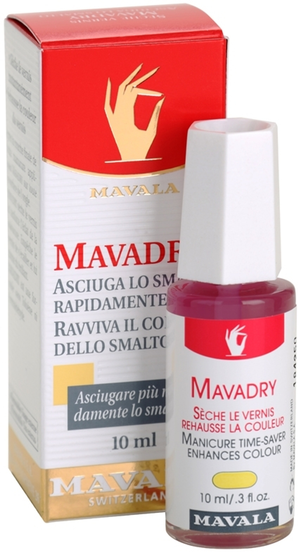 Mavala Nail Beauty MavaDry - Лак для ногтей, ускоряющий высыхание, 10 ml