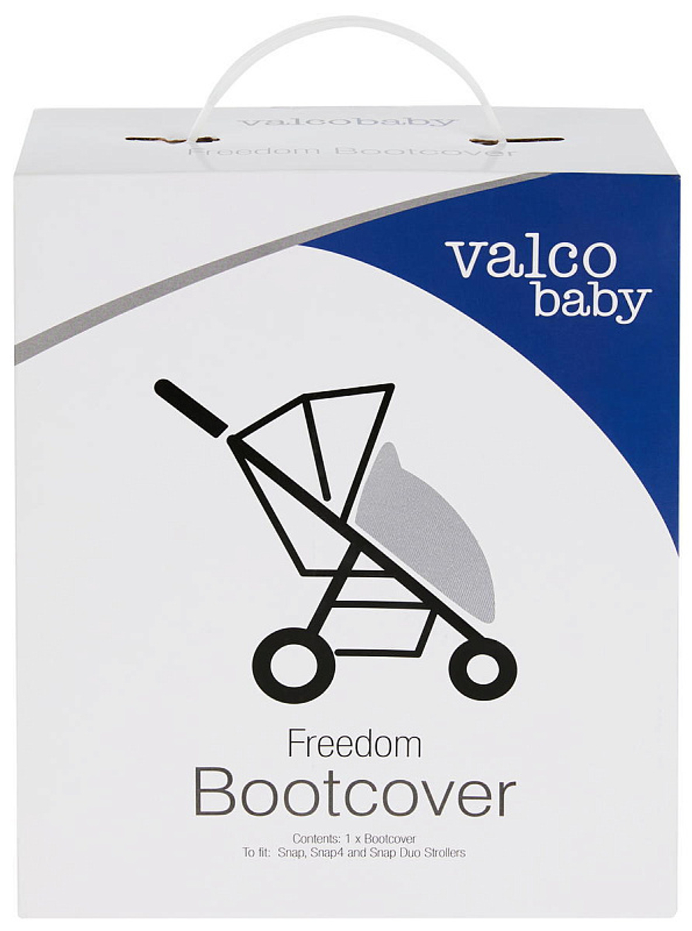 Прогулочная коляска Valco baby Snap 4 с накидкой на ножки Flatt Matt / Cool Grey