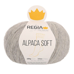 Пряжа Alpaca Soft(00090/Светло-серый меланж)