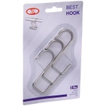 Крючки металлические в наборе 2шт S - формы «VOSTOKDOM», нагрузка 2кг