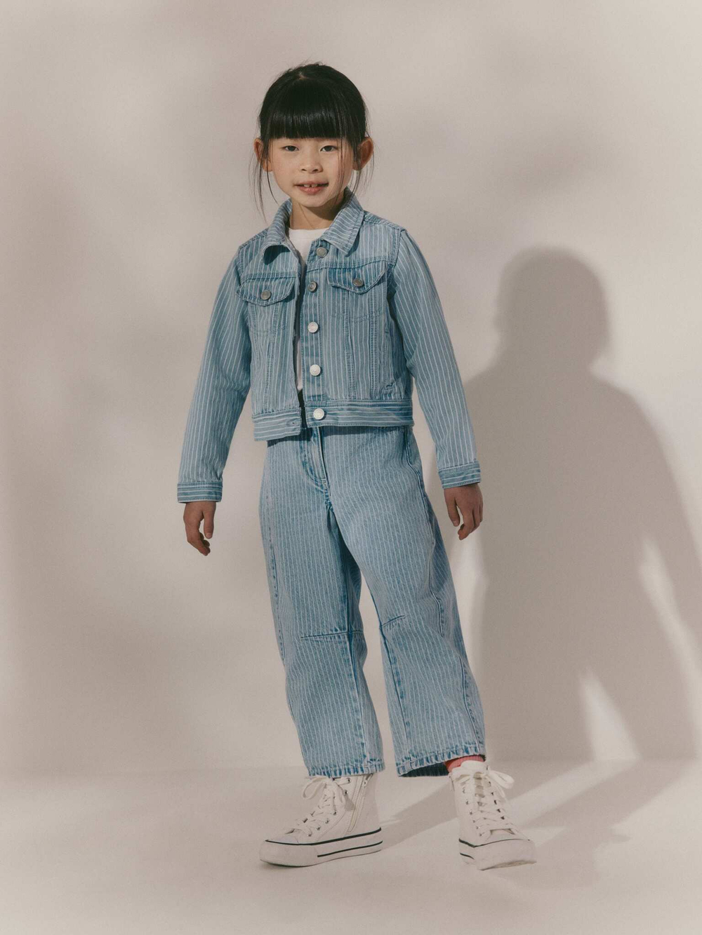 Куртка джинсовая для девочки Next E25-207, Голубой