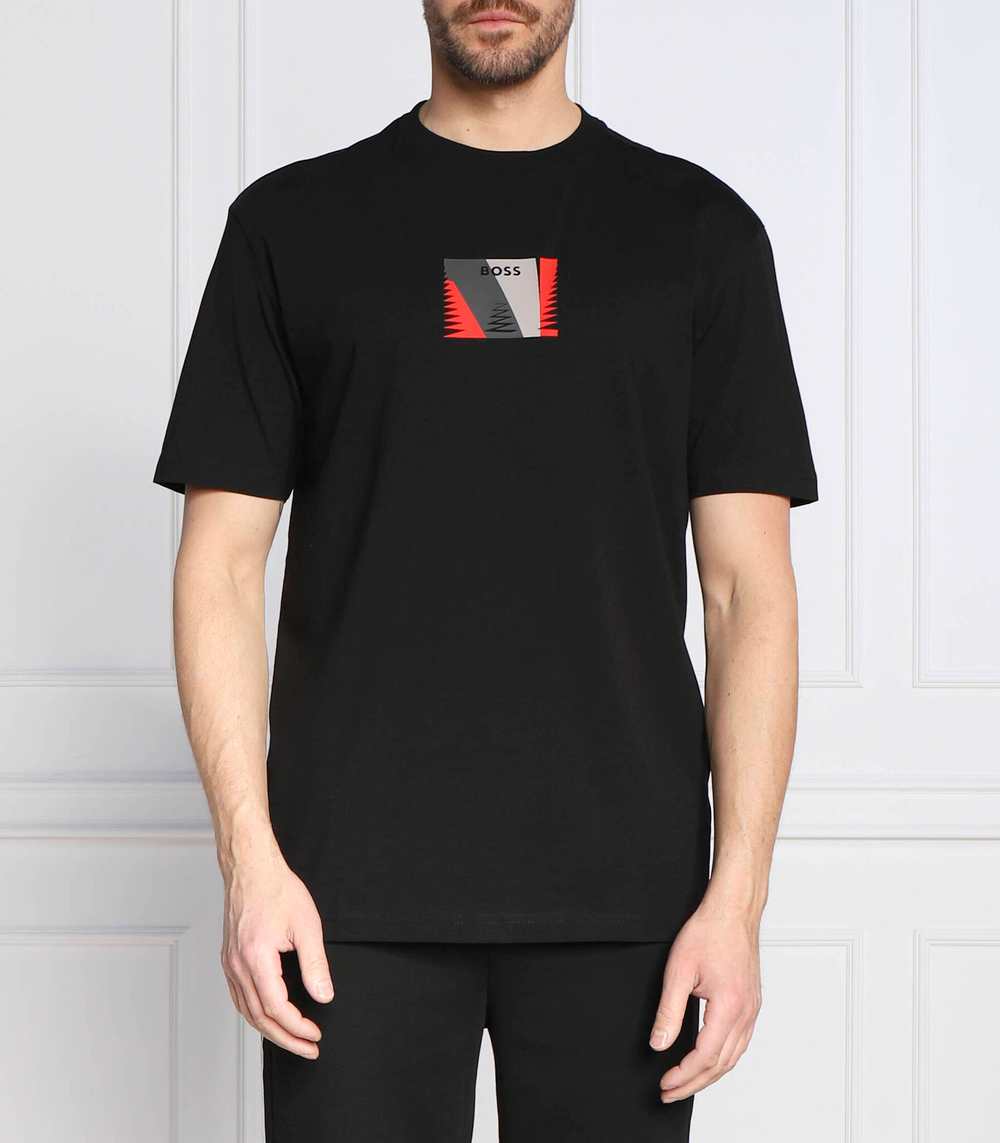 футболка tee 6 BOSS GREEN - черный(50483771)