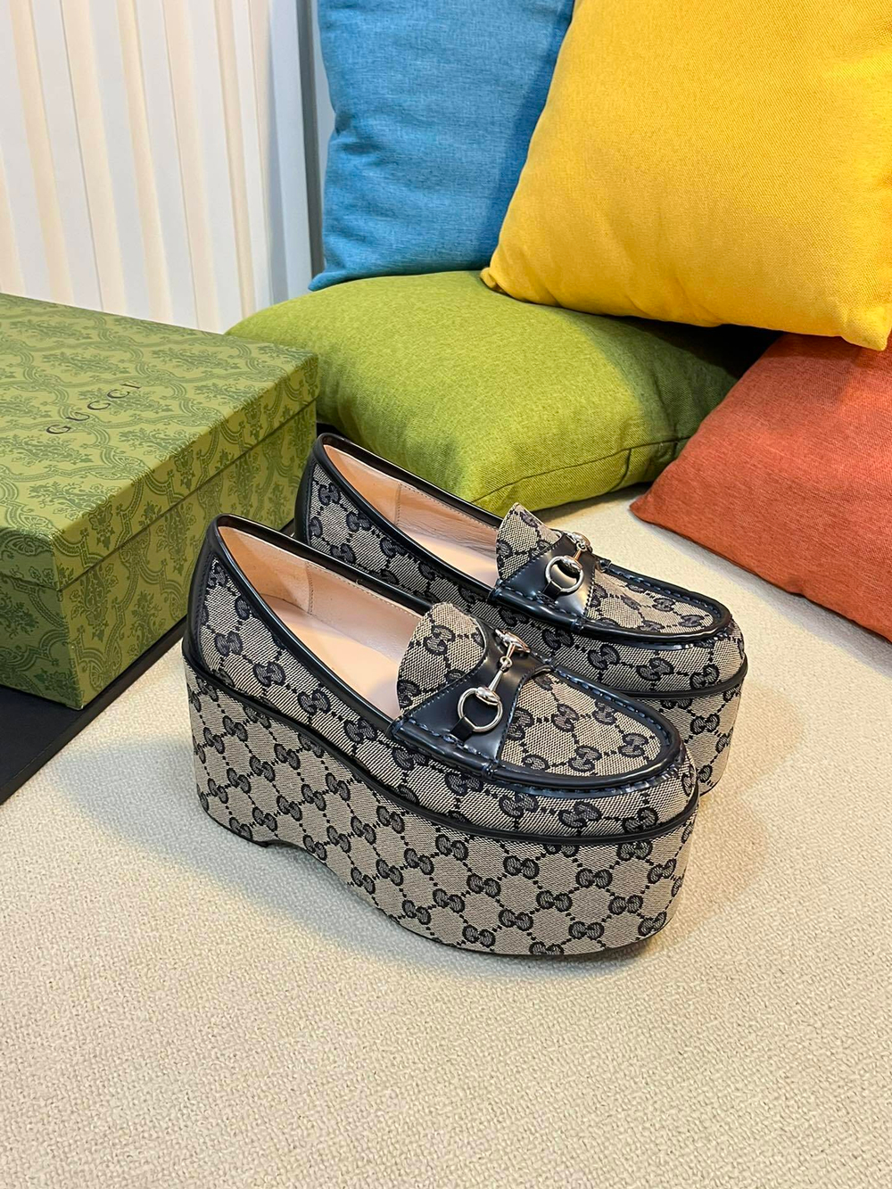 Gucci Horsebit Platform Loafer