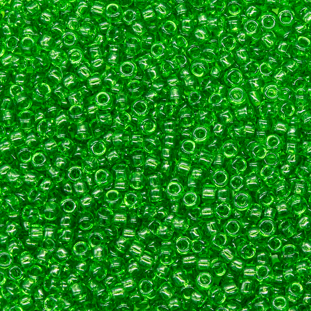 Японский бисер TOHO Round 15/0 (№7), прозрачный