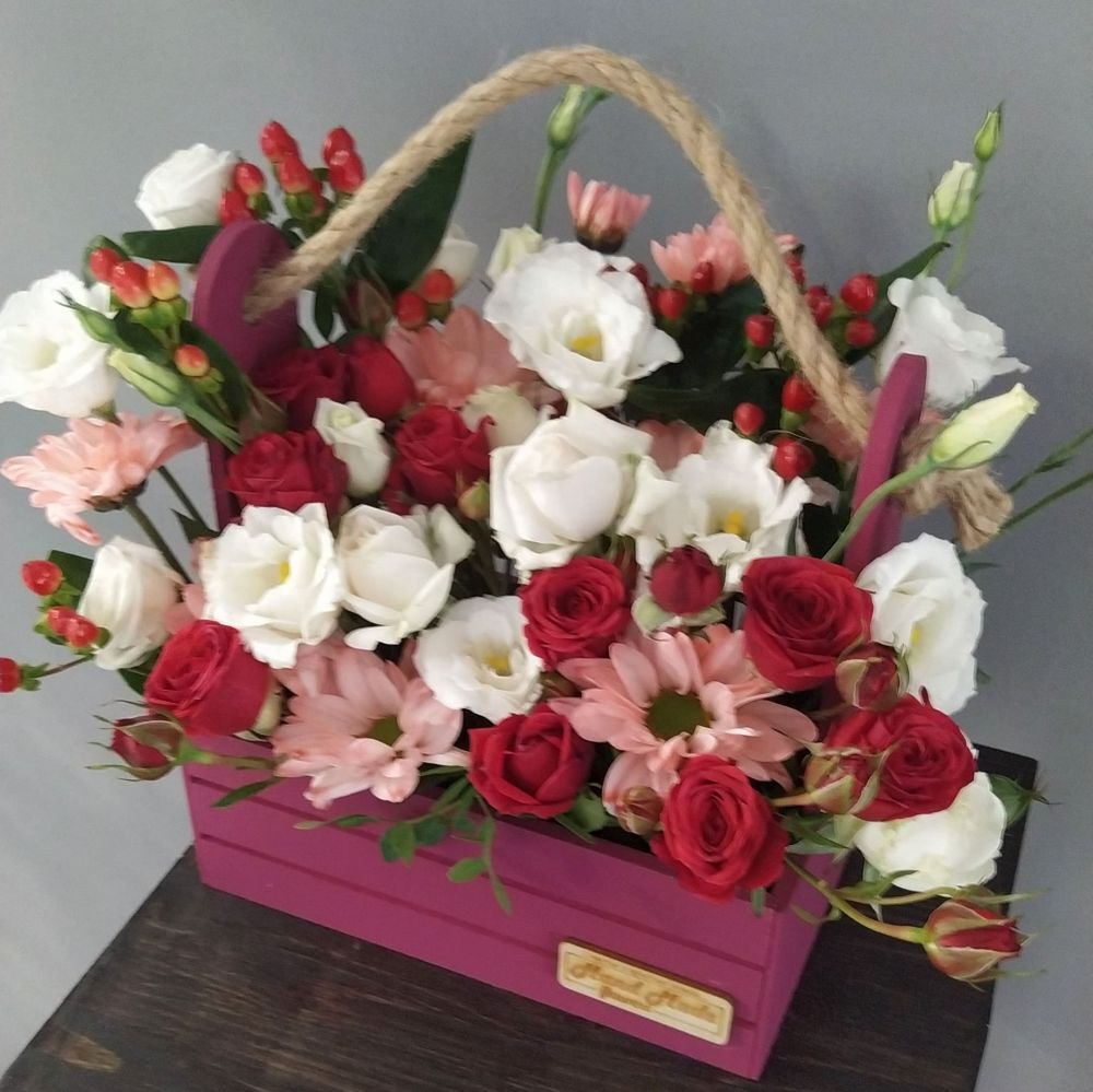 Ящик с цветами №3