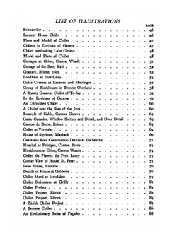 The Swiss chalet book. A minute analysis and reproduction of the chalets of Switzwerland, obtained by a special visit to that country, its architects, and its chalet homes | William Sumner Barton Dana