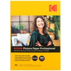 Фотобумага Kodak KPGA420 для струйной печати A4 Inkjet Paper Glossy 260 gsm 20 листов | Kodak