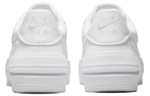 Кроссовки Nike Air Force 1 Plt.Af.Orm "Triple White" (Женская размерная сетка)