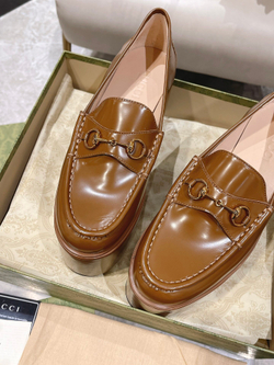 Gucci Horsebit Platform Loafer
