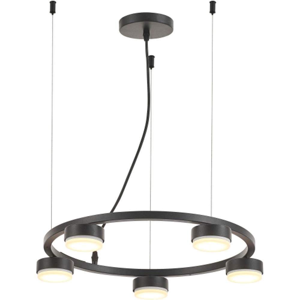 Люстра Rivoli   4136-305 5 x GX53 6 Вт дизайн