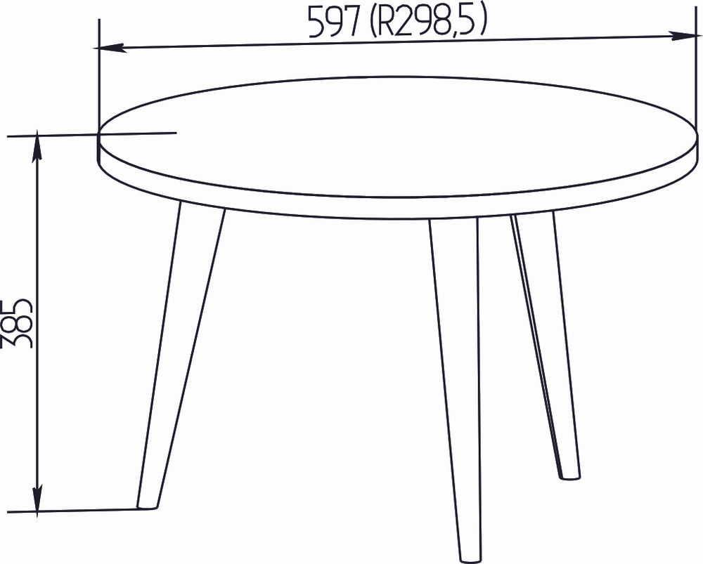 Столик журнальный Норвуд 16